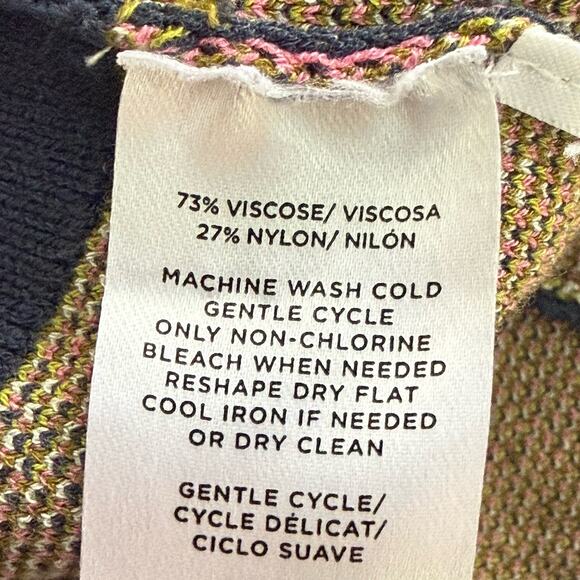 Ann Taylor Floral Crewneck Sweater Womens Sz S Pullover Top Knit Long Sleeves - Picture 7 of 8